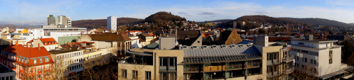 Blick auf Lörrach
